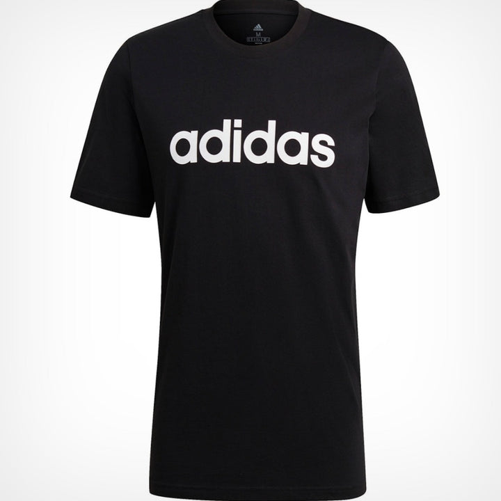 Adidas Original 3-M LIN SJ T-SHIRT TEE Men’s -BLACK /WHITE