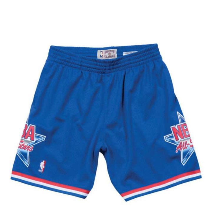 MITCHELL & NESS - NBA  SWINGMAN -SHORTS ALL STAR 93  MENS -ROYAL/RED