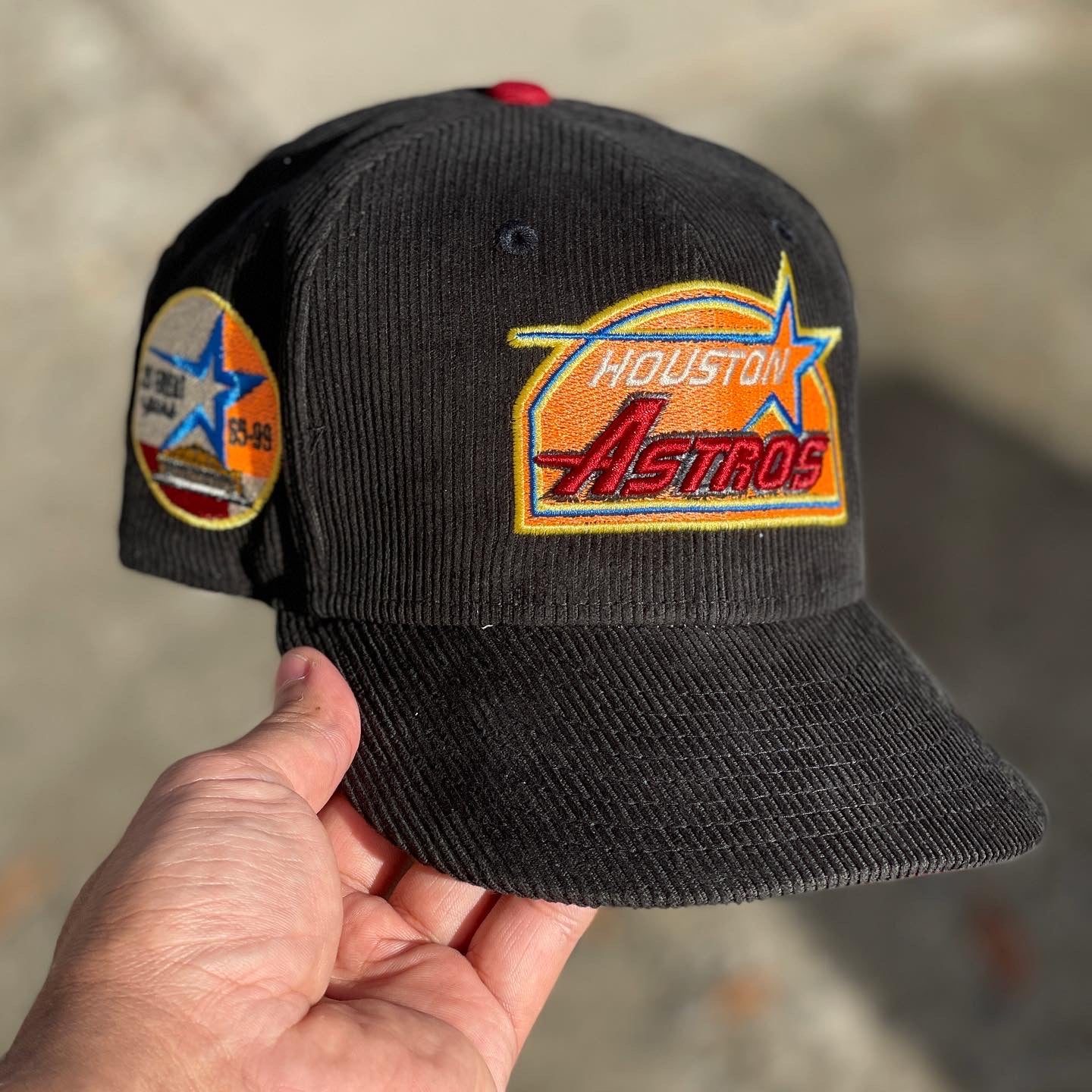 Houston Astros Corduroy Script 950 Snapback Hat – CapsuleHats