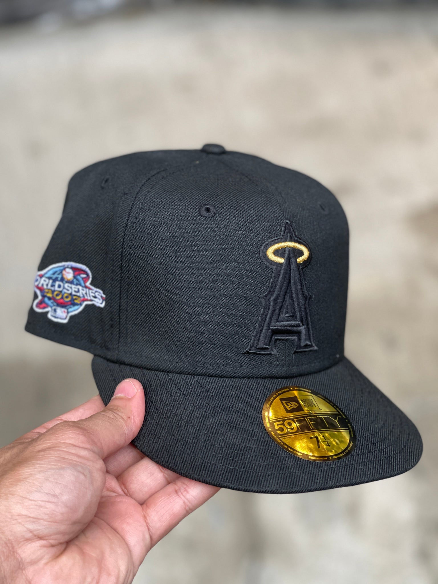 Custom angels fitted hat Clearance