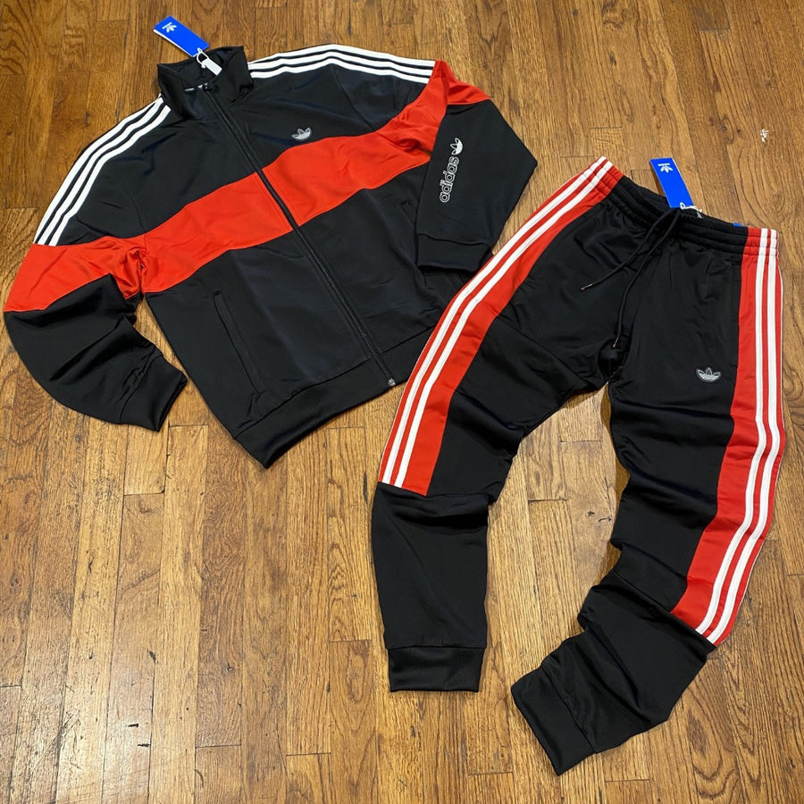 Adidas Original BX-20 TT TRACKSUIT Men’s - BLACK/RED