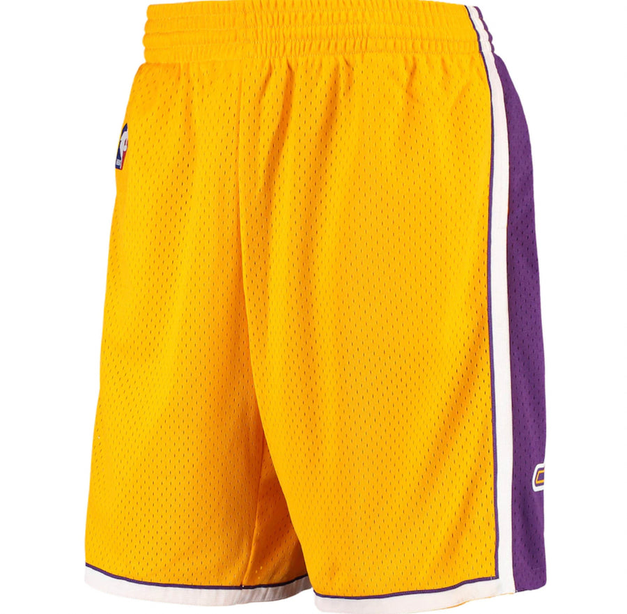 MITCHELL & NESS - NBA ALTERNATE SWINGMAN -SHORTS LAKERS 09 MENS - YELLOW PURPLE