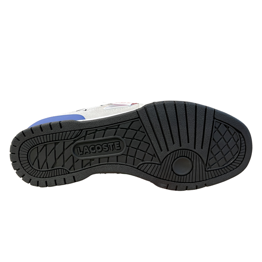 LACOSTE M89 123 LEATHER - MENS / WHITE/LT GREY – Moesports LACOSTE M89 123 LEATHER - MENS / WHITE/LT GREY – Moesports