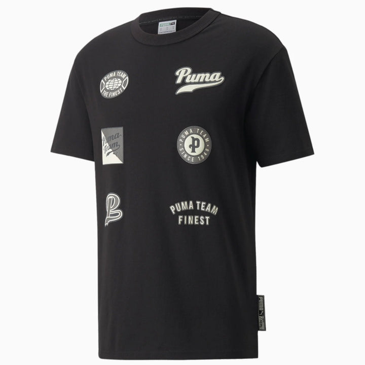 Puma TEAM STATEMENT TEE Men’s - BLACK