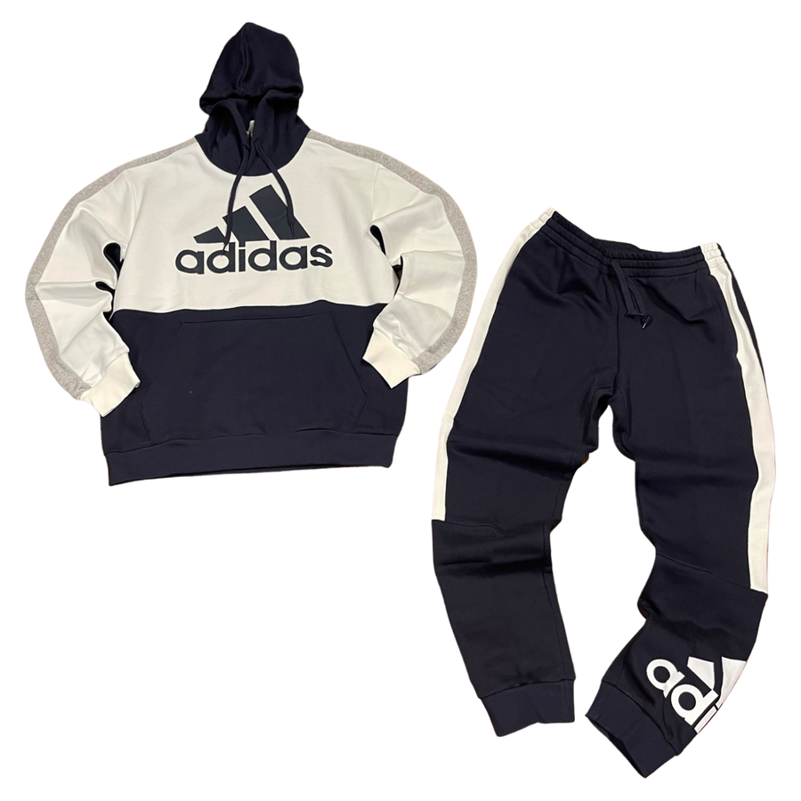 Adidas Originals Men’s M CB  HOODY SWEATSUIT- NAVY  WHITE