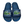 LACOSTE BIG GATOR SLIDES MENS -NAVY BLUE