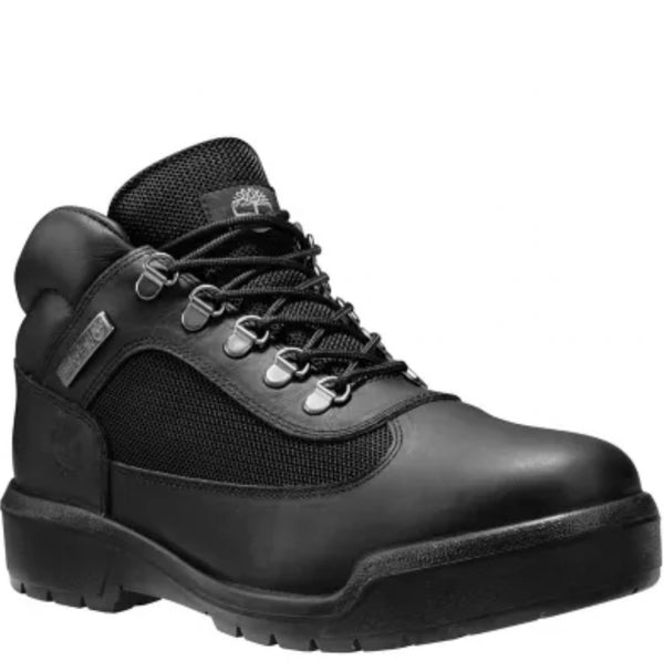men's timberland field boots black