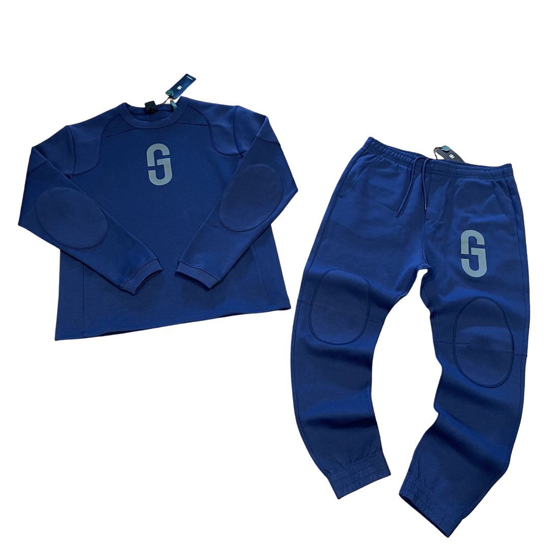 G Star ORIGINAL MOTO SATURN SWEATSUIT Men s SERVANT BLUE