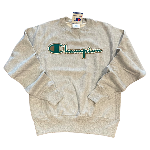 Champion reverse weave aop script clearance crew