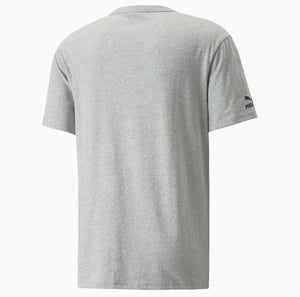 Puma TEAM STATEMENT TEE Men’s - LIGHT GRAY  HEATHER