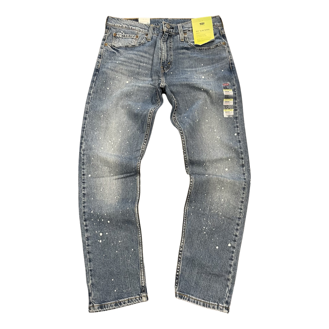 Levis Strauss Co 512 SLIM TAPER STRETCH Men s LIGHT BLUE