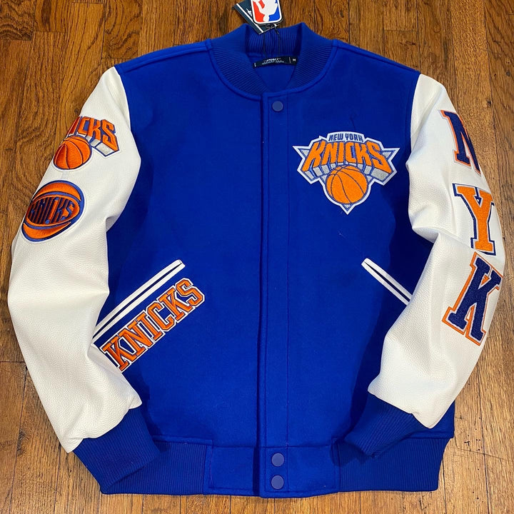 “Pro Standard LUXURY ATHLETIC COLLECTION JACKET NEW YORK KNICKS Men’s-ROYAL BLUES