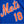 Mitchell & Ness MLB  JERSEY-pullover - NEW YORK METS 86 -MENS-ROYAL BLUE ORANGE