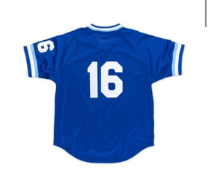 Mitchell & Ness MLB AUTHENTIC JERSEY-pullover - KANSAS CITY ROYAL 89 -MENS- 16 -  ROYAL WHITE