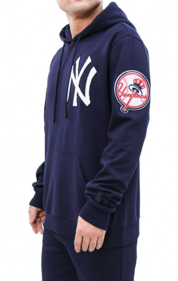 Pro Standard LUXURY ATHLETIC COLLECTION NEW YORK YANKEES SWEATSUIT Men’s - NAVY/WHITE