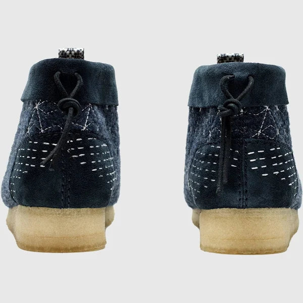 Navy 2025 boots clarks