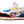 Puma FUTURE RIDER SPLASH Junior’s - WHITE-ROYAL-DANDELION