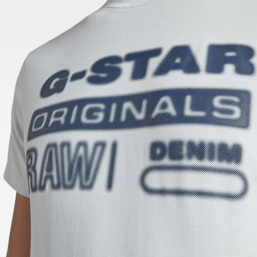 G-Star RAW ORIGINALS HD GRAPHIC R T / Men’s -GUM