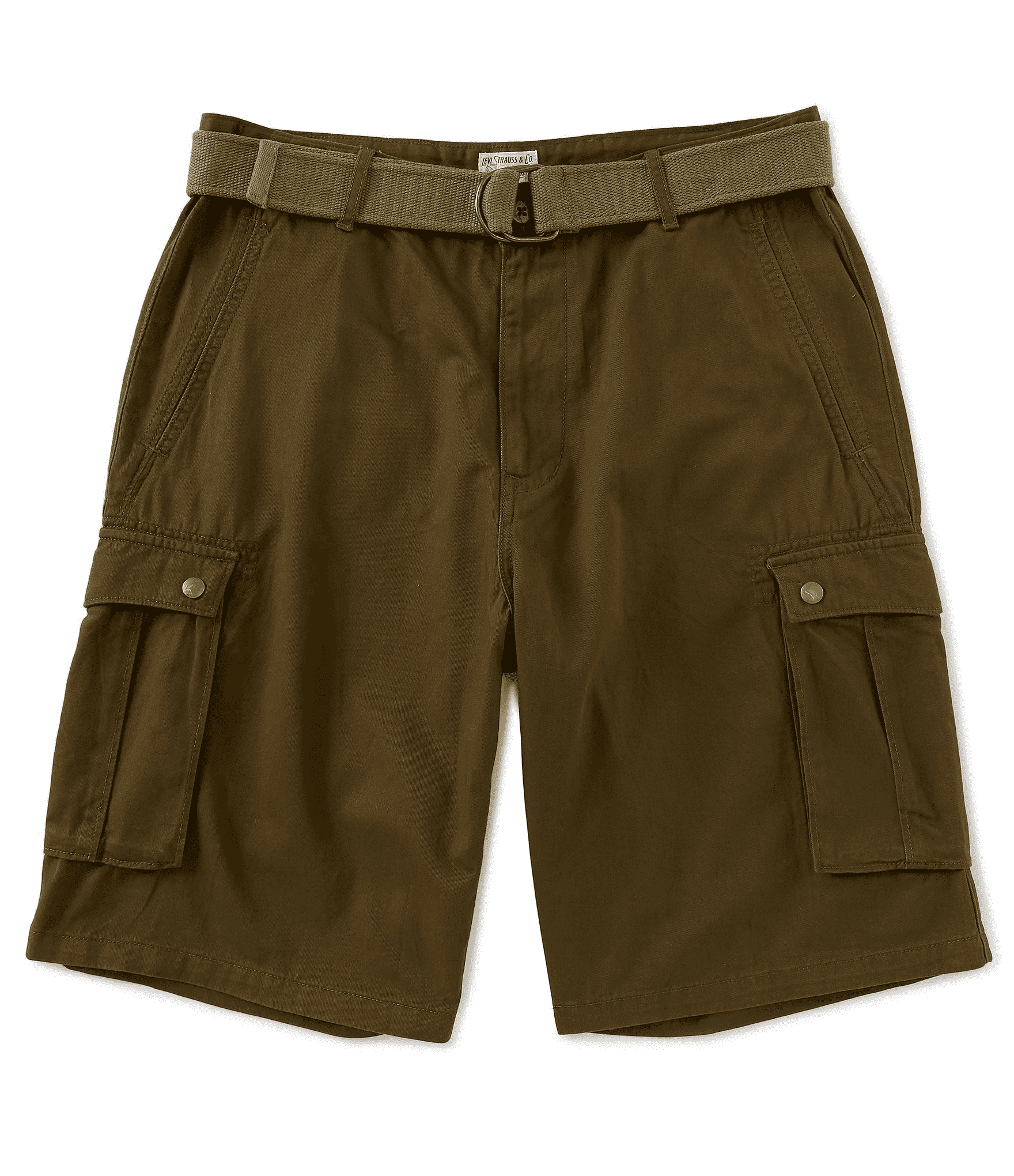 Levis Strauss Co SNAP CARGO SHORTS Men s OLIVE GREEN Moesports