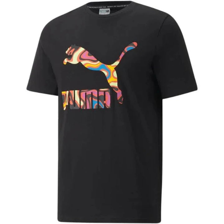 Puma LAVA FLOW LOGO  TEE Men’s -BLACK