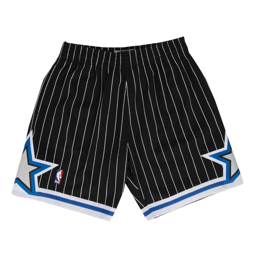 MITCHELL & NESS - NBA SWINGMAN -SHORTS MAGIC MENS - 94-95-BLACK BLUE