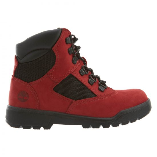 Timberland 6 IN L/F FLD BT Youth’s - RED/BLACK